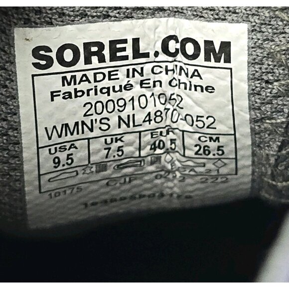 Sorel Hi-Line Chelsea Waterproof Boots GreyWomen's Sz 9.5 - Picture 11 of 16